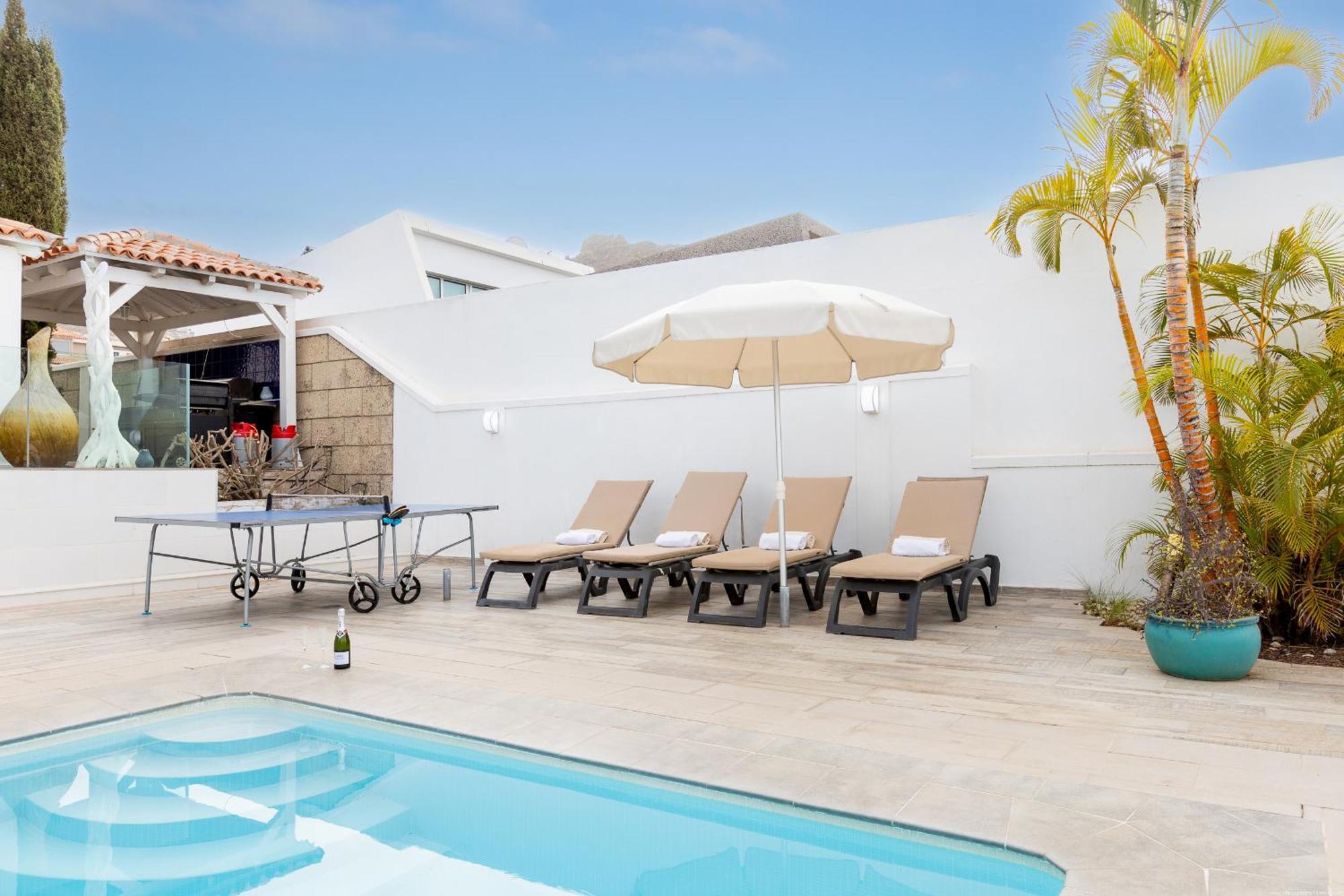 Villa Ocean Palm, Heated Pool! Costa Adeje  Kültér fotó